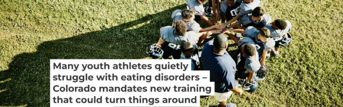 A new Colorado law requires youth coaches to attend trainings that focus on the mental health issues among young athletes. Thomas Barwick/DigitalVision via Getty Images